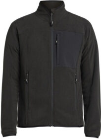 Tenson Himalaya Full Zip Pocket  Fleece miehet Musta / XXL