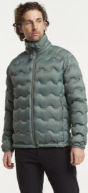 Tenson TXlite Shibui Collar Down takki miehet Harmaanvihreä / L