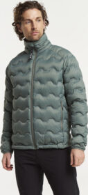 Tenson TXlite Shibui Collar Down takki miehet Harmaanvihreä / M
