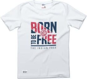 The Indian Face Lyhythihainen t-paita The Indian Face  Born to be Free  EU XXL