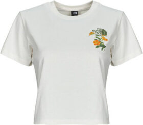 The North Face Lyhythihainen t-paita The North Face  FLORA EMBRO REGULAR SHORT SLEEVE TEE  EU S