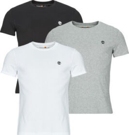 Timberland Lyhythihainen t-paita Timberland  SS 3xPack Basic Jersey Crew Tee Slim  EU XXL
