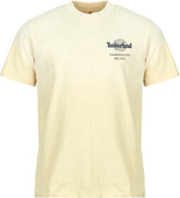 Timberland Lyhythihainen t-paita Timberland  SUNFADED BACK TREE LOGO GRAPHIC HW TEE  EU L