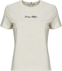 Tommy Hilfiger Lyhythihainen t-paita Tommy Hilfiger  CLASSIC SCRIPT REG SS TEE  EU XS