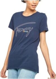 Tommy Hilfiger Lyhythihainen t-paita Tommy Hilfiger  DW0DW06230 002  EU XS