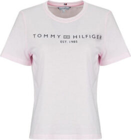 Tommy Hilfiger Lyhythihainen t-paita Tommy Hilfiger  REG CORP LOGO C-NK SS  EU L