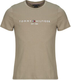 Tommy Hilfiger Lyhythihainen t-paita Tommy Hilfiger  TOMMY LOGO TEE  EU S