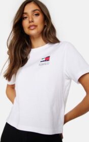 TOMMY JEANS BXY Graphic Flag Tee YBR White M