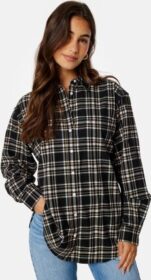 TOMMY JEANS Check Overshirt 0GR Black Check S