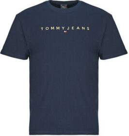 Tommy Jeans Lyhythihainen t-paita Tommy Jeans  TJM REG GOLD LINEAR LOGO TEE EXT  EU S