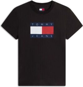 Tommy Jeans Lyhythihainen t-paita Tommy Jeans  Tjw Reg Tj Flag Ss T  EU XS