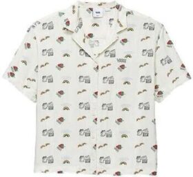 Vans Lyhythihainen t-paita Vans  T-shirt  Anaheim Sidewall Buttondown  EU M