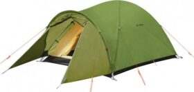 Vaude Campo Compact XT 2P – 2 henkilön teltta oliivinvihreä; punainen