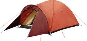 Vaude Campo Compact XT 2P – 2 henkilön teltta punainen