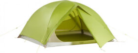 Vaude Space Seamless 2-3P – 2 henkilön teltta vihreä