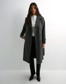 Vero Moda Harmaa – Vmfortunevega AW23 Longtrenchcoat G