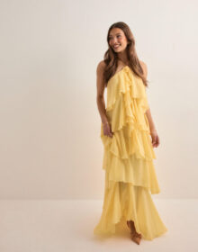 Vero Moda Keltainen – Vmfelicia Slrouleau Ruffle Maxi Dre