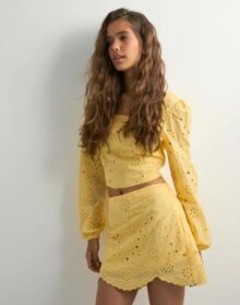 Vero Moda Keltainen – Vmpanille Hw Short Skirt Wvn