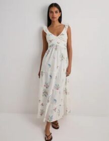 Vero Moda Kukallinen – Vmdicthe Sl Frill Ankle Dress Wvn G