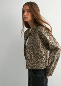 Vero Moda Kuviollinen – Vmnixi Ls Denim Leo Jakcet