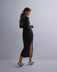 Vero Moda Musta – Vmhartley Ls 7/8 Versitale Dress Vm