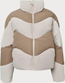 Vero Moda Puffer-takit – Oatmeal Silver Mink – Vmwave Short Contrast Jacket Boos – Takit