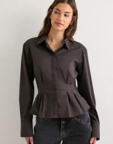 Vero Moda Ruskea – Vmfriba Ls Cuff Top Wvn Ga