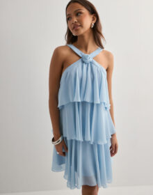Vero Moda Sininen – Vmfelicia Sl Ruffle Short Dress Exp