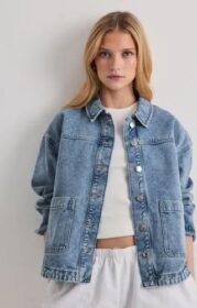 Vero Moda Sininen – Vmjamie Ls Denim Shacket Mix Ga Noo