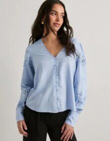 Vero Moda Sininen – Vmthea Ls Top Wvn Ga