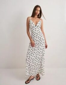 Vero Moda Valkoinen – Vmelisa Long Singlet Scarf Dress Wv