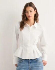 Vero Moda Valkoinen – Vmfriba Ls Cuff Top Wvn Ga