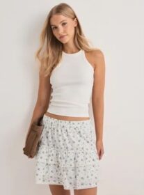 Vero Moda Valkoinen – Vmtrine Nw Short Skirt Wvn Noos