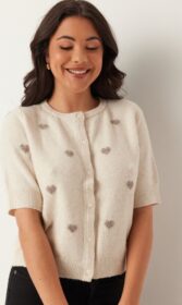VERO MODA Vmdoffy Intarsia 2/4 O-NCK CAR