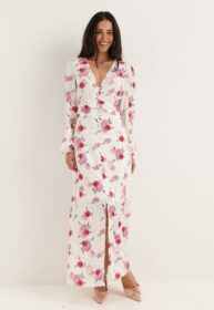 VERO MODA Vmlisa Ls V-neck Long Dress