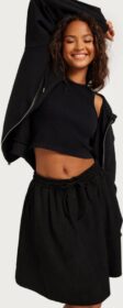Vila Minihameet – Black – Visudas Short Skirt/Su – Noos – Hameet – Mini Skirts