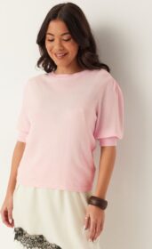 VILA Viril 2/4 SLEEVE O-NECK KNIT T