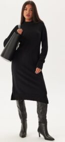 VILA Viril Crew Neck Midi Dress