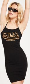 Von Dutch Kotelomekot – Black – Kourtney – Mekot – Bodycon Dresses