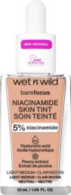 Wet n Wild Bare Focus Niacinamide Skin Tint 32 ml – Light Medium