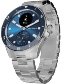Withings Scanwatch Nova 42mm Hopea – Älykello kuntoiluun ja sydämen seurantaan aktiiviseen elämäntapaan