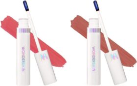 Wonderskin Wonder Blading Lip Stain Masque Cool Rose & Chestnut Duo – 8 ml