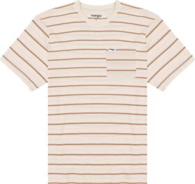 Wrangler Pocket Relaxed Short Sleeve T-shirt Beige M Mies