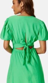 YAS Y.A.S Clema SS Midi Dress Poison Green L