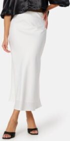 YAS Y.A.S Lina High Waist Long Skirt Star White XL