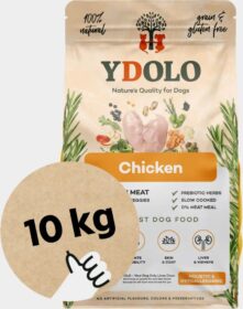 YDOLO Healthy & Pure Chicken – Puolikostea koiranruoka 10 kg