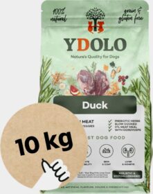 YDOLO Healthy & Pure Duck – Puolikostea koiranruoka 10 kg