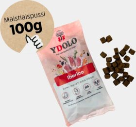 YDOLO Healthy & Pure Iberico – Puolikostea koiranruoka 100g